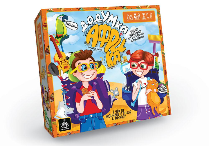 Карткова гра Danko Toys "ДодУМка Африка" (GDV-Afr-01) – фото, відгуки ...