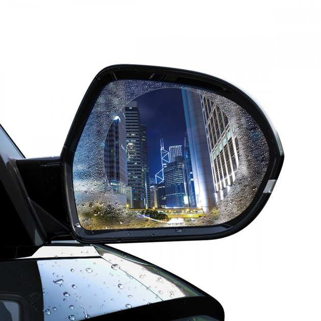 Водооталкивающая Пленка Baseus 0.15 мм for Car Rear-View Mirror Round (95*95 мм) (SGFY-B02) - изображение 2