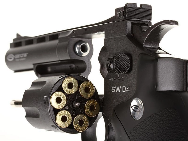 Пневматичний пістолет Gletcher SW B4 Smith & Wesson Сміт і Вессон газобалонний CO2 120 м/с - зображення 4