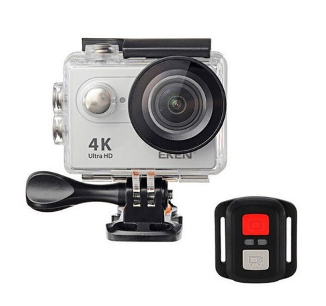 Экшн камера Eken H9R(С пультом) 4k Wi-Fi Original Silver – фото, отзывы ...