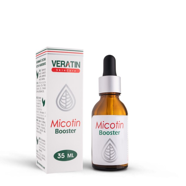Micotin Booster Микотин бустер 35 мл Флакон с пипеткой Коллаген Кератин ...