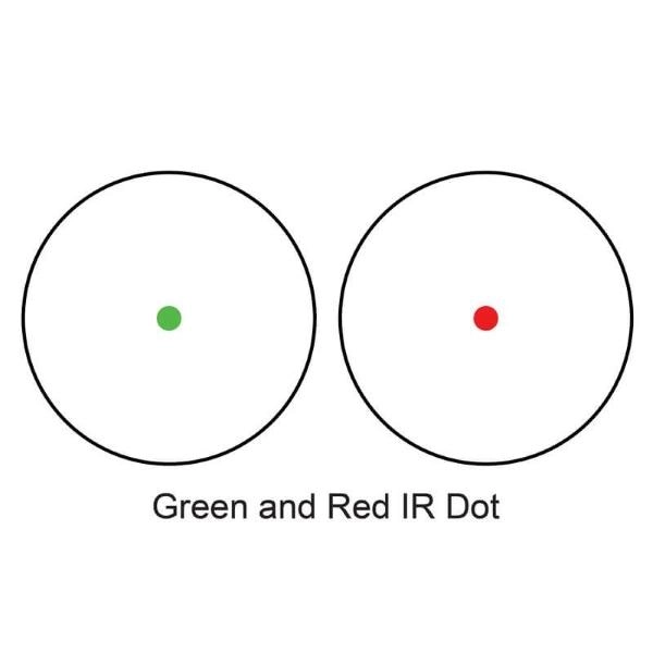 Прицел коллиматорный Barska Red/Green Dot 1x30 Cantilever (Weaver) Refurbished - изображение 9