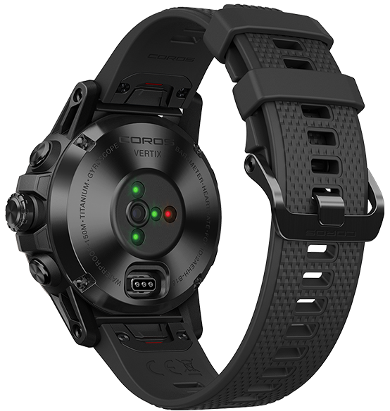 Мультиспортивний годинник COROS VERTIX чорний WVTX-BLK - изображение 2