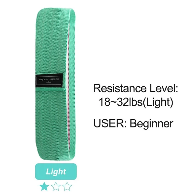 Резинки для фитнеса и спорта тканевые LT-003 Набор тканевых фитнес резинок Hip Resistance Band комплект из 3 шт - изображение 5