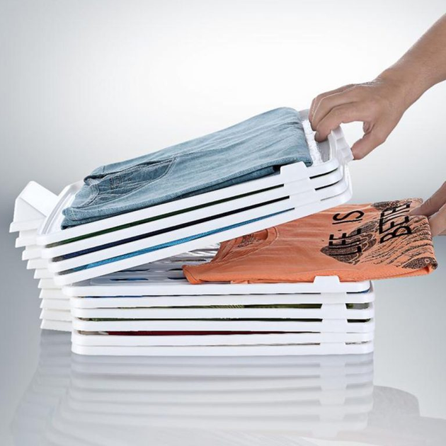 Органайзер для рубашек и футболок Omak Plastik Deco Bella 39.5x30.1x4 ...