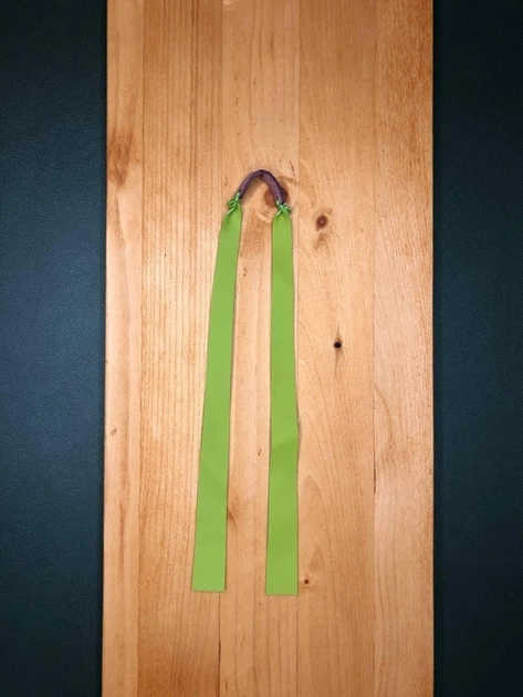 Плоская резинка для рогатки Усиленная DEXT Натуральный латекс Жгут для рогатки Зеленый - изображение 1