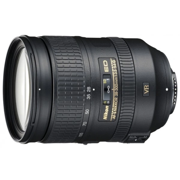 動確済 美品 Nikon 28-300 3.5-5.6G ED VR #229 Объектив Nikon 28-300mm f/3.5-5.6G ED VR AF-S Nikkor – фото