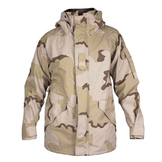 Куртка US Cold Weather Gore-Tex Tri-Color Desert Camouflage 2000000032498 Светло-серый камуфляж S - изображение 1
