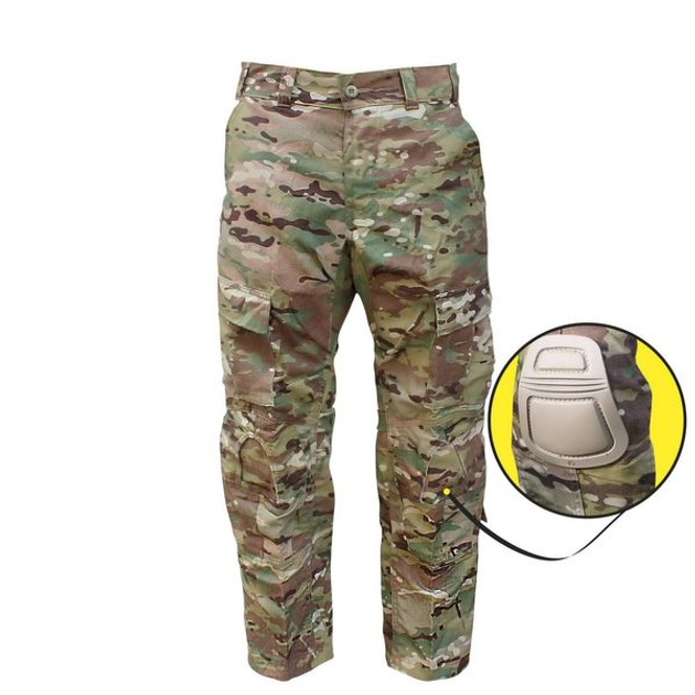 Штани US вогнетривкі Combat Pant FR Multicam Світлий камуфляж M - зображення 1