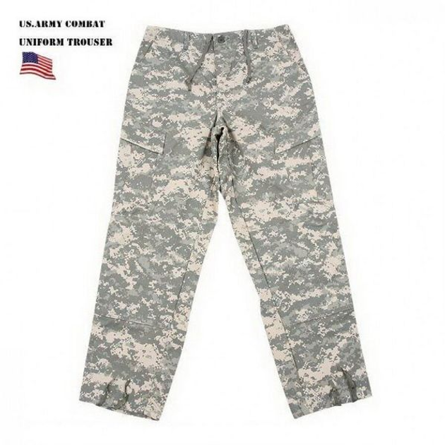 Штаны US US combat uniform ACU Камуфляж L - изображение 1