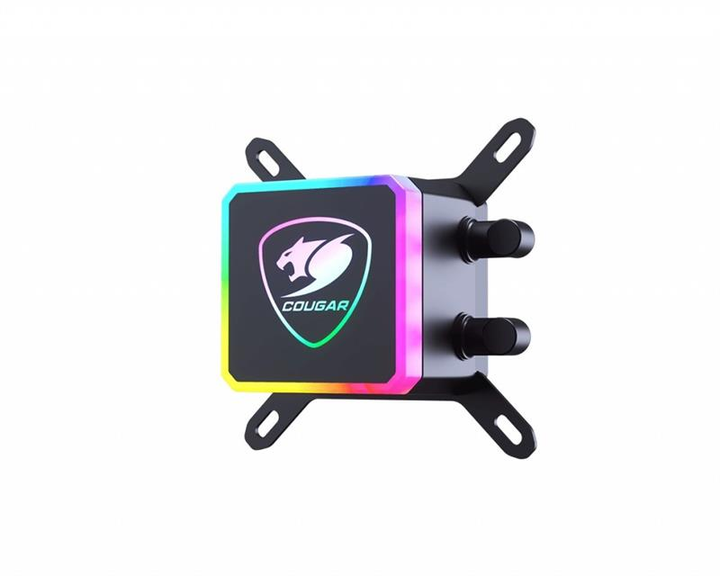 Система водяного охлаждения Cougar Aqua 240 RGB, Intel:775/1155/1156/1366/2011/2066, AMD:AM4/FM2/FM1/AM3+/AM3/AM2+/AM2, 274х120х27мм, 4-pin - изображение 3