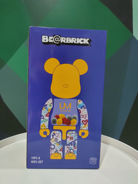 Дизайнерская игровая фигура Беабрик Bearbrick Macau 2020 UM Junior