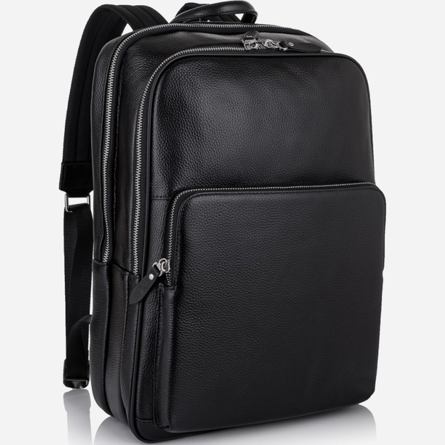 Чоловічий рюкзак шкіряний Tiding Bag NM11-184A Чорний – Стильні ...
