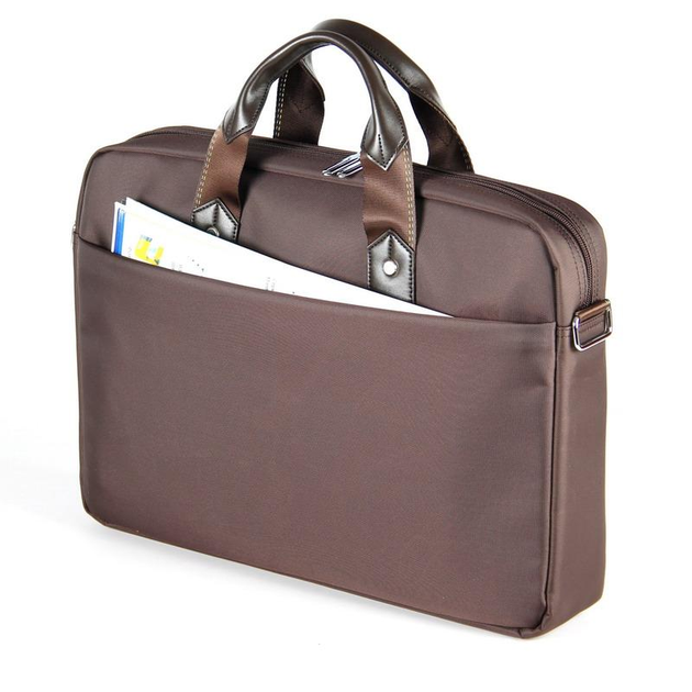 Сумка для ноутбука Continent Сумка для ноутбука CC-045 Brown коричневая ...
