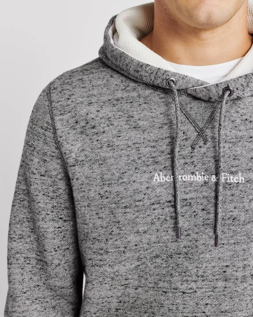 Худи мужское - худи Abercrombie & Fitch AF6023M S Серый - изображение 6