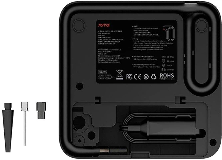 Kompresor samochodowy 70mai Air Compressor Lite (6971669780203) - obraz 2