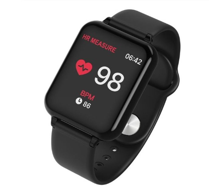 Фитнес браслет SANDA B57 с пульсометром, тонометром и влагозащитой IP67 ...