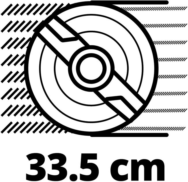 Kosiarka akumulatorowa Einhell GE-CM 36/34-1 Li - Solo (3413226) - obraz 6