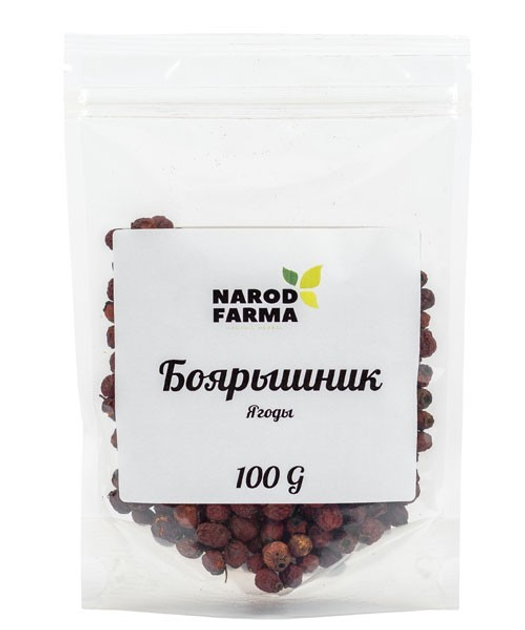 Ягодный Чай NarodFarma Боярышник ягоды 100 г - изображение 1