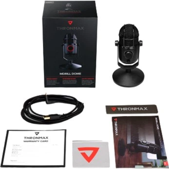 Мікрофон Thronmax Mdrill Dome Jet Black 48 кГц (M3-TM01) - зображення 3