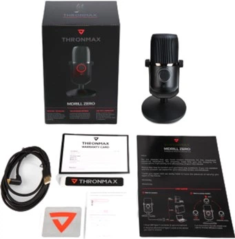 Mikrofon Thronmax Mdrill ZeroPlus Jet Black 96kHz (M4P-TM01) - obraz 5