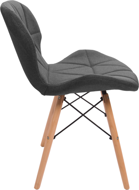 Комплект стульев GT Racer X-D27 Fabric Dark Gray (4 шт) - изображение 8