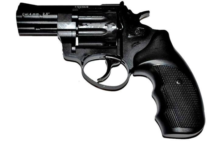 Револьвер под патрон Флобера STALKER 3" S черн. рук. - изображение 2