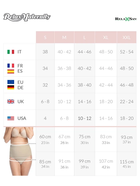 Трусы-бандаж дородовые SILVER с серебром Relaxsan RelaxMaternity S Черный Арт.5150 - изображение 8