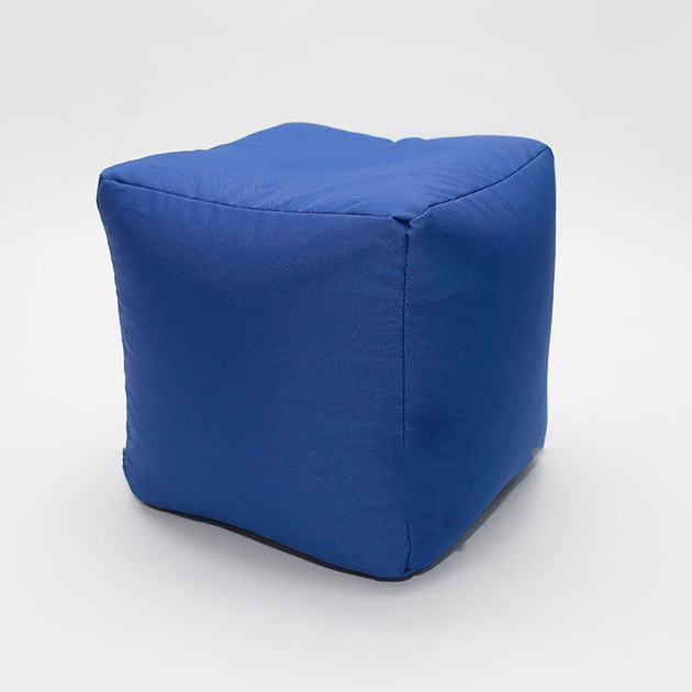 Пуф Куб SanchoBAG, размер 40x40x40 Оксфорд Темно-синий – фото, отзывы ...