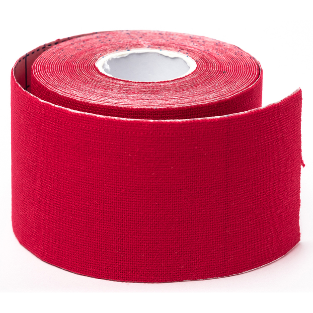 Кинезио тейп спортивний Sports Therapy Kinesiology Tape, 5 см х 5 м (червоний) - зображення 1