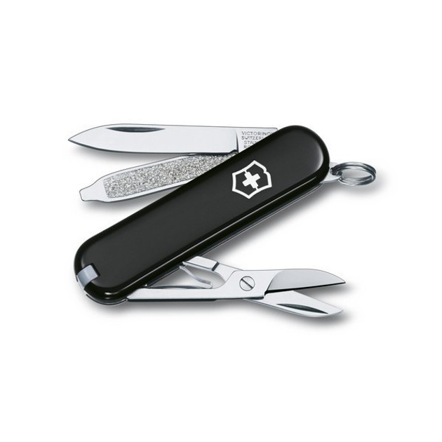 Складной нож Victorinox Classic SD 0.6223.3 Викторинокс Чёрный - изображение 1