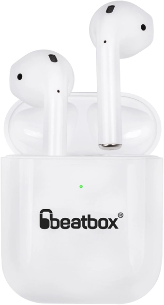 Акція на Навушники BeatBox PODS AIR 2 Wireless Charging White від Rozetka