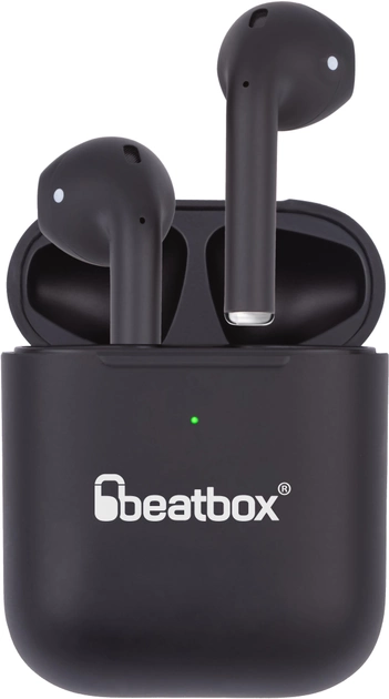 Акция на Навушники BeatBox PODS AIR 2 Wireless Charging Black от Rozetka