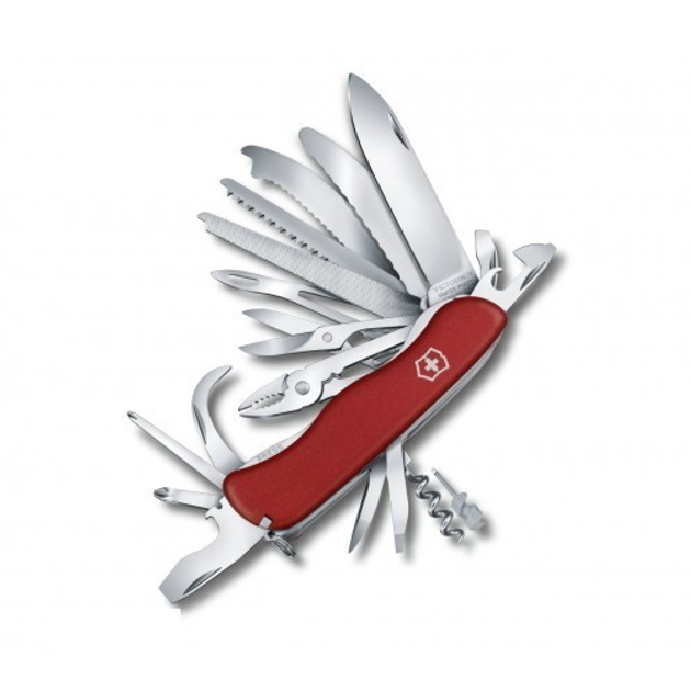 Нож Victorinox WorkChamp красный, 30 функций - зображення 1