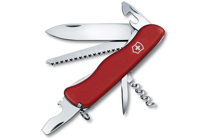 Нож Victorinox Forester, красный - зображення 1