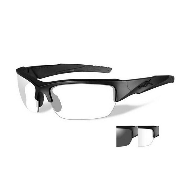 Тактические очки Wiley-X Valor Smoke and Clear 7700000028273 - изображение 1