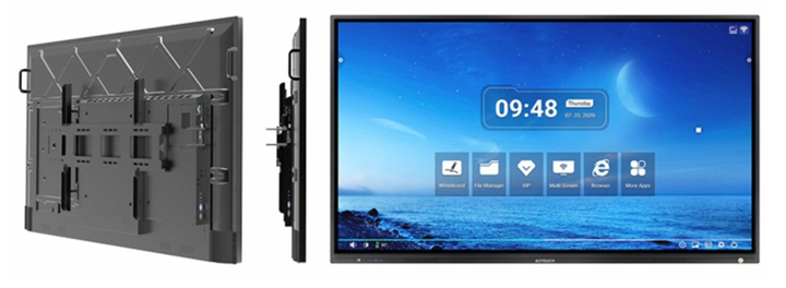 Интерактивная панель iBoard 86" дюймов диагональ встроенная камера и микрофон, две ОС (Android+Windows) iBoard IP 86 VA 8 (PC i5 10 gen 8 / 256SSD) - зображення 4