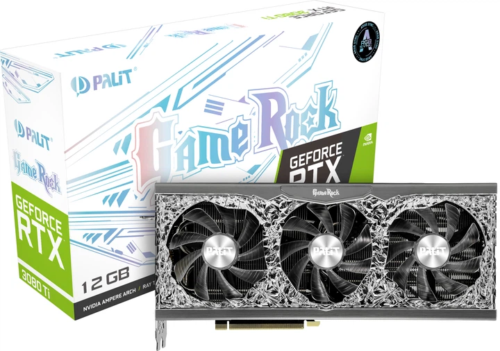 Видеокарта Palit PCI-Ex GeForce RTX 3080 Ti GameRock 12GB GDDR6X