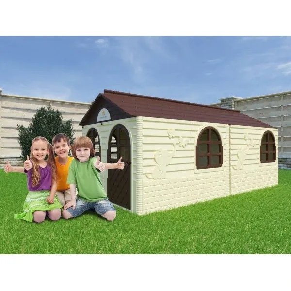 Дитячий ігровий Будиночок DOLONI TOYS зі шторками 02550/22 пластиковий - зображення 3