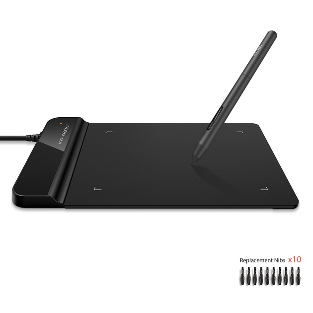 Графический планшет XP-Pen Star G430S Черный – фото, отзывы ...