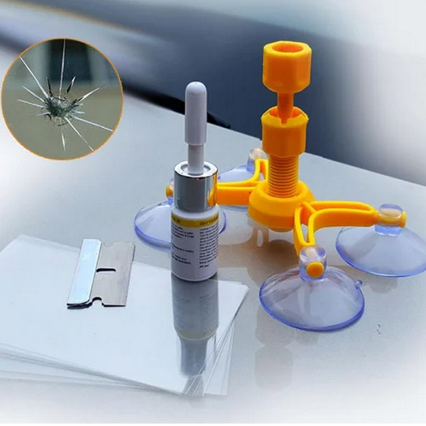 Комплект для ремонту сколів скла Windshield Repair Kit (HF-00008224) - зображення 3
