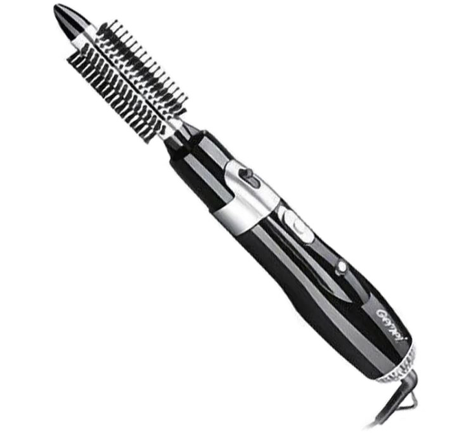 Фен для укладання волосся Gemei GM-4833 10 в 1 Чорний (gr_011585) - зображення 1