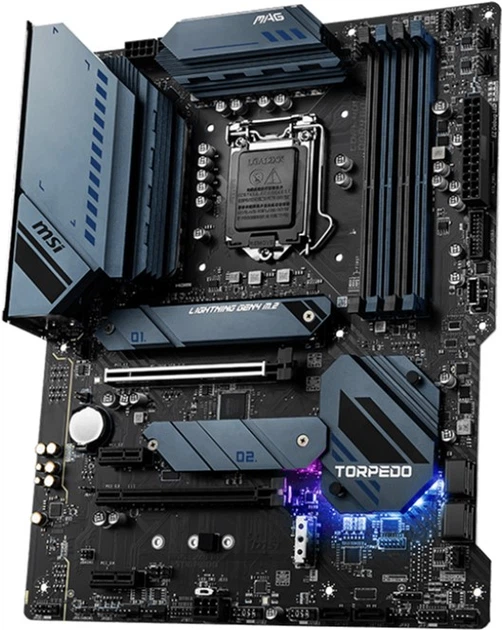 MSI MAG Z590 TORPEDO マザーボード Материнская плата MSI MAG Z590 Torpedo (s1200, Intel Z590, PCI