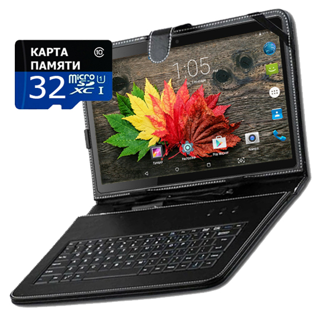 Планшет-телефон Adronix MT116 2GB RAM + Чехол-клавиатура + Карта памяти ...