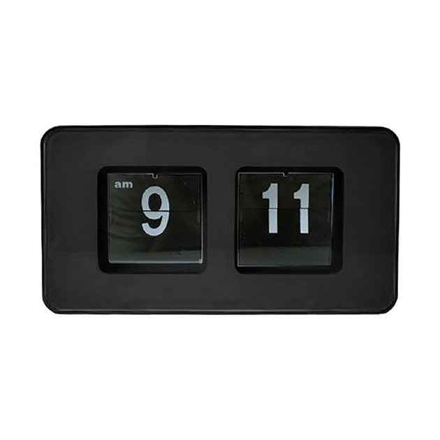 Часы перекидные Flip Clock Черные лофт – купить онлайн на ROZETKA