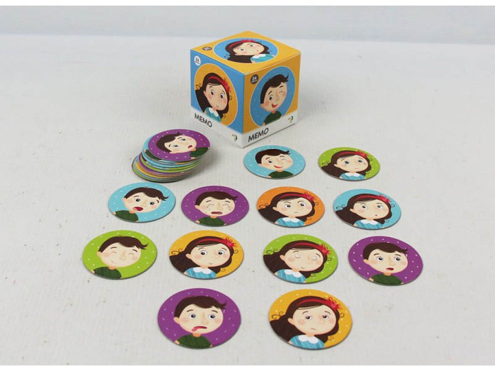 Развивающая игра Мемо эмоции Dodo (300144) (55542) – фото, отзывы ...