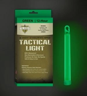 Хімсвітло лайтстик Tac Shield Tactical Light Sticks 0308 Зелений - зображення 1