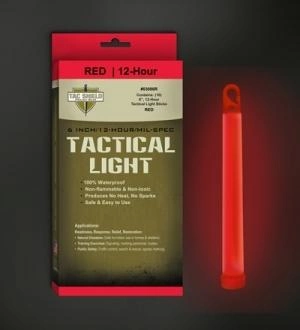 Хімсвітло лайтстик Tac Shield Tactical Light Sticks 0308 Червоний - зображення 1