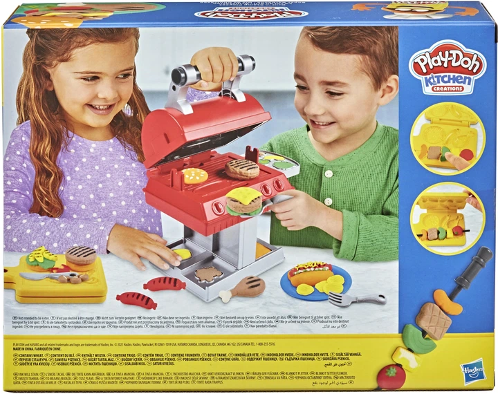 Zestaw kreatywny Hasbro Play-Doh Grill F0652 (5010993786244) - obraz 2