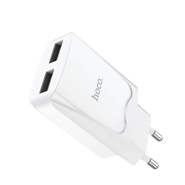СЗУ Hoco C52A 2USB 2.1A White (41724) - изображение 2